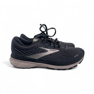 Brooks Ghost 13 Running Shoes Womens Size 8 Gray Athletic Sneakers 1203381B062